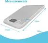 Intirilife Digitální kuchyňská váha SILVER - 5kg Náhled obrázku produktu 4
