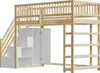 MODFU letto a soppalco 90x200cm con protezione anticaduta, Anteprima dell’immagine prodotto 9