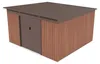 Domek ogrodowy G21 GRAH 1132 - 340 x 333 cm, brązowy Podgląd zdjęcia produktu 7