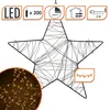 Metall Leuchtstern schwarz mit Twinkle Effekt dimmbar für Produktbild-Vorschau 2