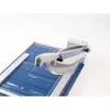 A close-up view of a paper cutter on a white background. Voir les images du produit