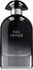 A studio shot of a black perfume bottle with silver accents. Anteprima dell’immagine prodotto