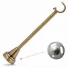 Gardinenstange 300 cm 1-läufig Antikgold 19 mm Durchmesser Produktbild-Vorschau 4