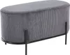 SalesFever Polsterhocker | Stoffbezug in Cord-Optik | Produktbild-Vorschau 2