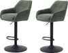Barhocker >Avola< (2er-Set) in waldgrün - 52x113,5x53 Produktbild-Vorschau 1