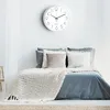 Wanduhr, 30 cm, Leises Quarzwerk, Modernes Minimalistisches Produktbild-Vorschau 6