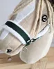 Hobby Horse Set: A3 Halfter mit weißem Fell + Anbindestrick Produktbild-Vorschau 3