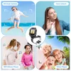 Collage of images showing a smartwatch for kids with various features. Produktbild-Vorschau