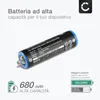 CELLONIC 1x Batteria per Rasoi & Tagliacapelli Compatibile Anteprima dell’immagine prodotto 2