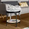 Atmosphera interieurontwerper salontafel met klok, metalen Productafbeelding-voorbeeld 6