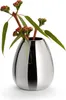Philippi Anais Vase M Aluminium, Nickel, hochglanzpoliert Produktbild-Vorschau 1