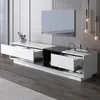 A modern living room setup with a TV and a lowboard. Produktbild-Vorschau