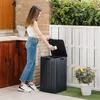 Toomax Rio Garden Záhradný Kôš 80 L Plastový Grafit Náhľad obrázku produktu 3