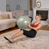 Gymnastický míč s pumpou 45 cm zelený Náhled obrázku produktu 3