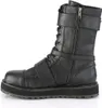 VALOR-220 Uni Boots von DemoniaCult, Schwarz EU 38, US 6 Produktbild-Vorschau 3