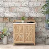 Outsunny Table de rempotage armoire de rangement de jardin Voir les images du produit 7
