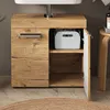 Vicco Waschbeckenunterschrank Luna, 60 x 56 cm, Eiche Produktbild-Vorschau 5