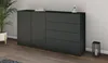 Kommode "Vaasa" 152cm, schwarz-matt Produktbild-Vorschau 5
