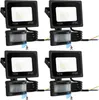 Izrielar LED Strahler mit Bewegungsmelder 4X 10W, IP66 Produktbild-Vorschau 8
