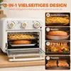 HOMCOM Heißluftfritteuse 12 Liter Mini Backofen mit Umluft, Produktbild-Vorschau 5