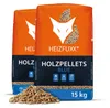 Heizfuxx Blue ENplus A1 Holzpellets Weichholz 15kg x 2 Sack Produktbild-Vorschau 1