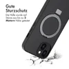 Accezz Ring Stand Backcover mit MagSafe iPhone 13 - Schwarz Produktbild-Vorschau 3