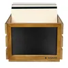 Navaris Holz Schallplatten Kiste mit Kreidetafel - 42,9 x Produktbild-Vorschau 7