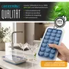 Stampo in silicone per cubetti di ghiaccio con coperchio e Anteprima dell’immagine prodotto 4