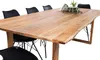 Esstisch Baumkante massiv 220 x 100 cm Akazie natur Produktbild-Vorschau 5