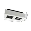MIRORA LED Deckenleuchte 2-flammig GU10 Schwenkbar Schwarz Produktbild-Vorschau 9