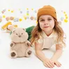Plüschhamster Orange Spielzeug 22 cm - Hamster Produktbild-Vorschau 2