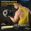 TREX SPORT Hantelset Kurzhanteln verstellbar 2er Set 2x20kg Produktbild-Vorschau 2