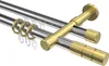 Interdeco Rundrohr-Innenlaufstange / Gardinenstange Produktbild-Vorschau 1