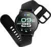 A smartwatch with its display showing the time, date, and fitness metrics, with one strap attached and another detached. Anteprima dell’immagine prodotto