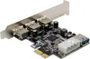 InLine 76662D, PCIe, Molex 4-pin, USB 3.2 Gen 1 (3.1 Gen Produktbild-Vorschau 4