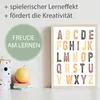 Englisch Kinderposter 4er Set ABC, Wochentage, Zahlen & Produktbild-Vorschau 2