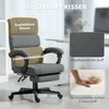 Kancelářská židle HOMCOM, ergonomická s podnožkou ve Náhled obrázku produktu 5