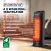 Monzana Stufa 2000W 15-40° Timer Telecomando Oscillazione Anteprima dell’immagine prodotto 6