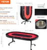 Table de poker pliable pour 10 joueurs, table de blackjack Voir les images du produit 7