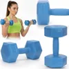 ACTIGET 2x2,5 kg manubri esagonali per esercizi di fitness, Anteprima dell’immagine prodotto 9