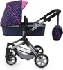 Poussette de poupée City Neo bleue/rose avec licorne Voir les images du produit 4