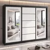 BELANO Schwebetürenschrank 200 cm mit Spiegel – Produktbild-Vorschau 2