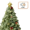 Retro kerstboom muziekdoosje "Merry Christmas", opwindbaar Productafbeelding-voorbeeld 4