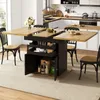 Sweiko Esstisch Teleskoptisch(110-140×80cm), klappbarer Produktbild-Vorschau 2