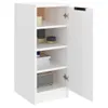 vidaXL Scarpiera bianca 30x35x70 cm Materiale ligneo Anteprima dell’immagine prodotto 4
