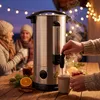 Relaxdays Glühweinkocher, 10 l, 30–110 °C, Zapfhahn, Produktbild-Vorschau 2