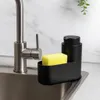 Dávkovač na tekutinu s místem na houbu FUNCTION, černý Náhled obrázku produktu 5