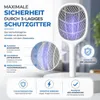 Elektrische Fliegenklatsche mit USB Ladestecker & Halterung Produktbild-Vorschau 6