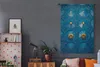 MuchoWow® Wandteppich Wandbehang Blaue Tür mit Produktbild-Vorschau 5