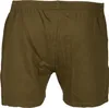 Herren Boxershort Unterhose oliv mit geknöpftem Eingriff Produktbild-Vorschau 2